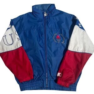 Vintage Starter Team USA 1996 Olympic Windbreaker (Size L)